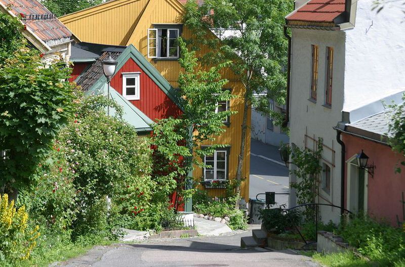 De prachtige kleuren van Damstredet