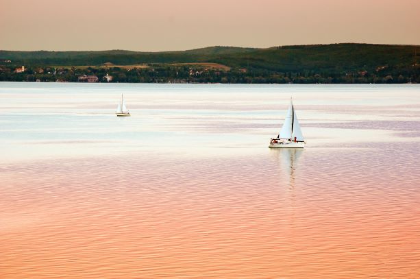 De grootsheid van het Balatonmeer