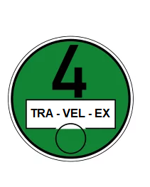 Welke kleuren milieustickers zijn er?