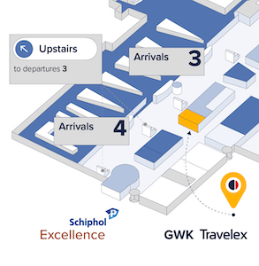 Find GWK Travelex Schiphol Plaza with Ease