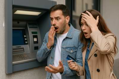 Stel schrikt bij pinautomaat door hoge kosten