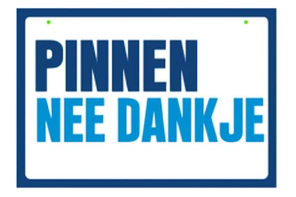 Pinnen? Nee dankje.