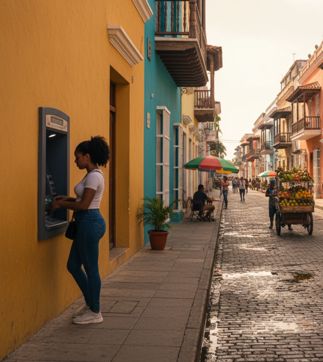 Pinnen in de Dominicaanse Republiek