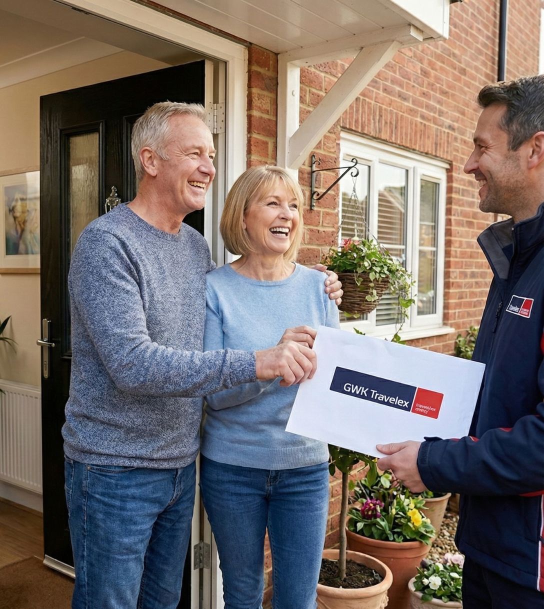 Persoon pint bij een geldautomaat in Japan