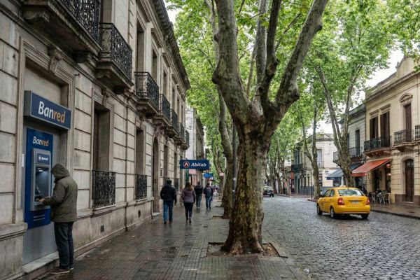 Pinautomaat in Uruguay