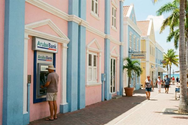 Pinautomaat op Aruba
