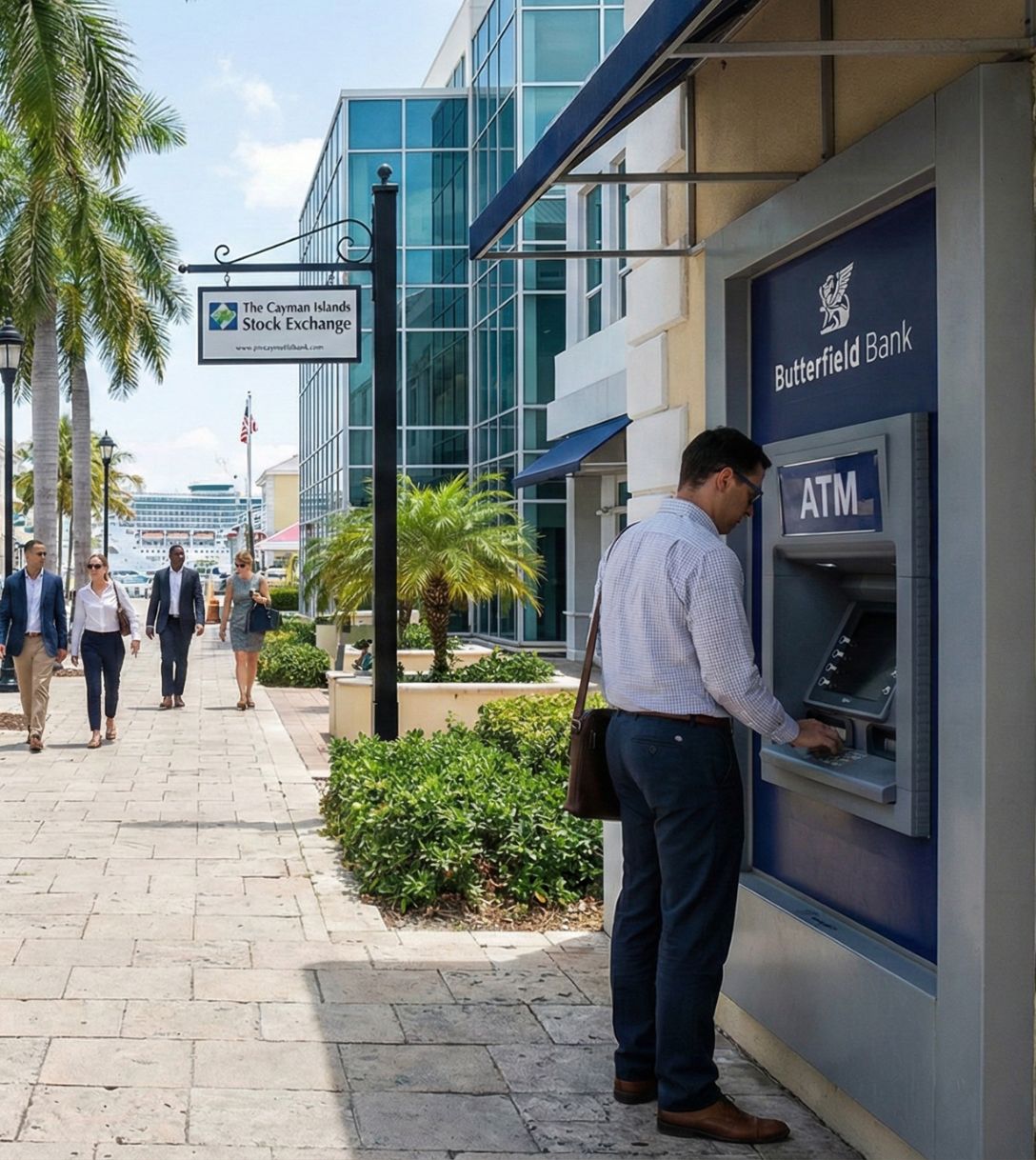 Pinnen in de Kaaimaneilanden