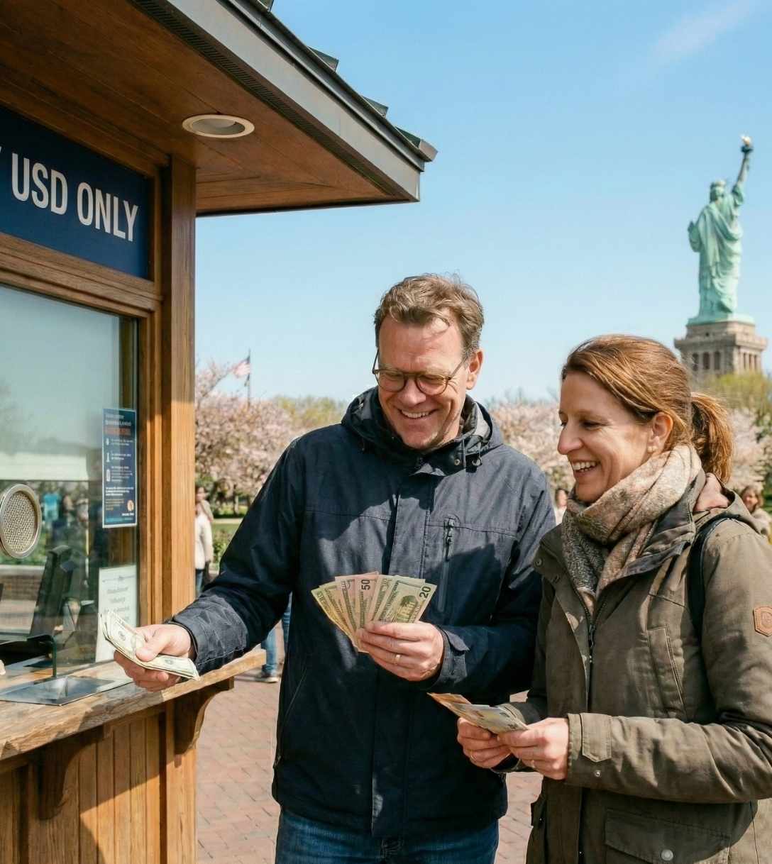 Geld wisselen in Amerika