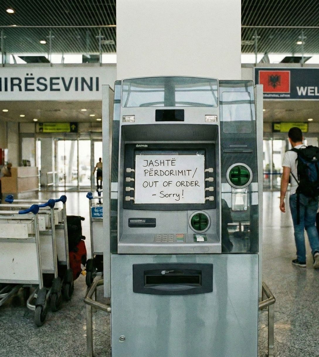 Pinstoring in Albanië