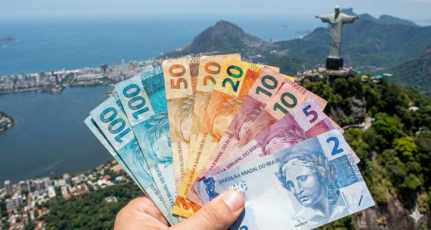 Braziliaanse real BRL biljetten