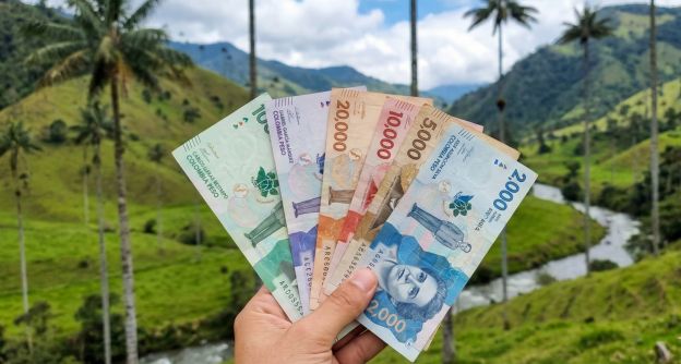 Colombiaanse peso COP biljetten