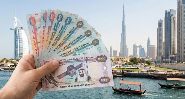 VAE-dirham AED biljetten