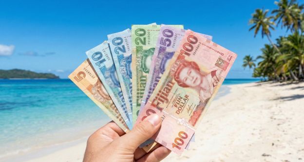 Fiji dollar FJD biljetten