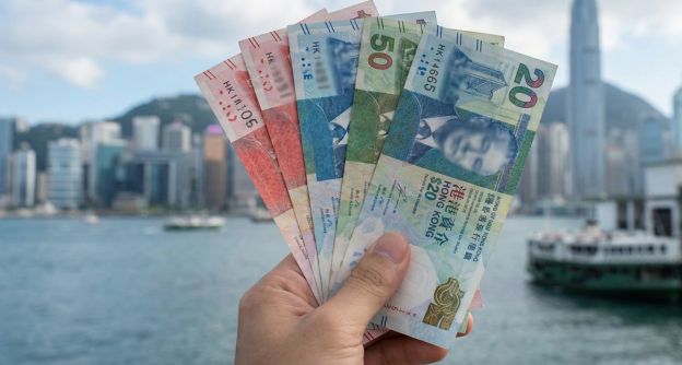 Hongkong dollar HKD biljetten