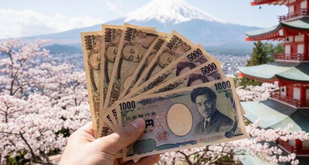 Japanse yen JPY biljetten