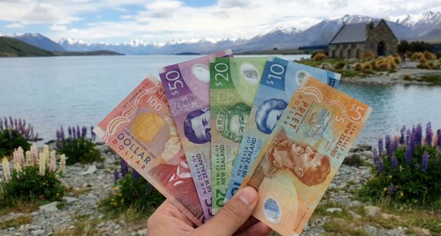 Nieuw-Zeelandse dollar NZD biljetten