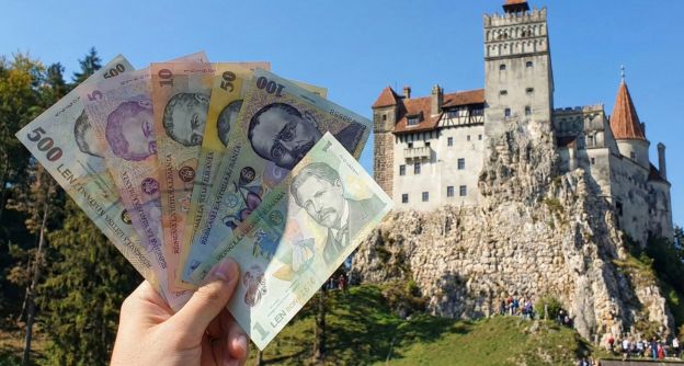 Roemeense leu RON biljetten