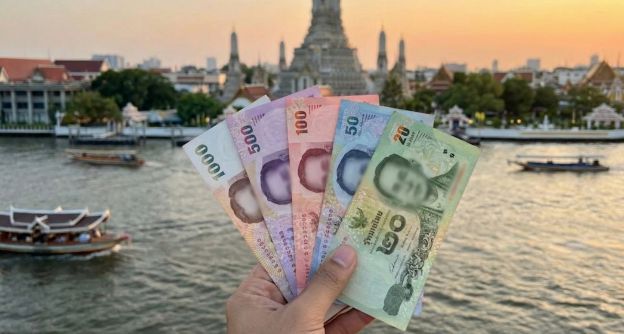 Thaise baht THB biljetten