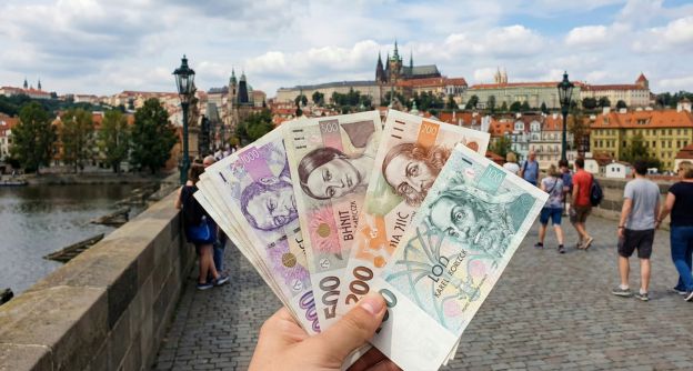 Tsjechische kroon biljetten