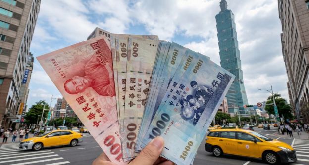 New Taiwan dollar TWD biljetten