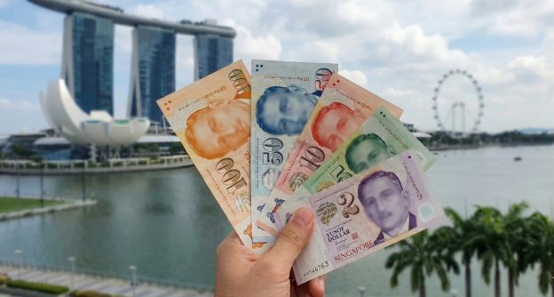 Singaporese dollar SGD biljetten