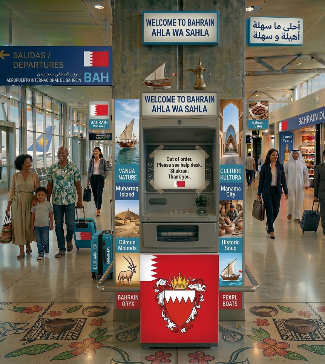 Pinstoring in Bahrein