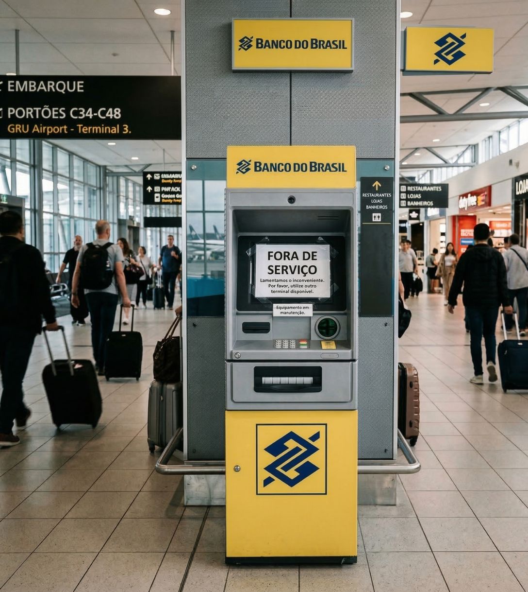 Pinstoring in Brazilië