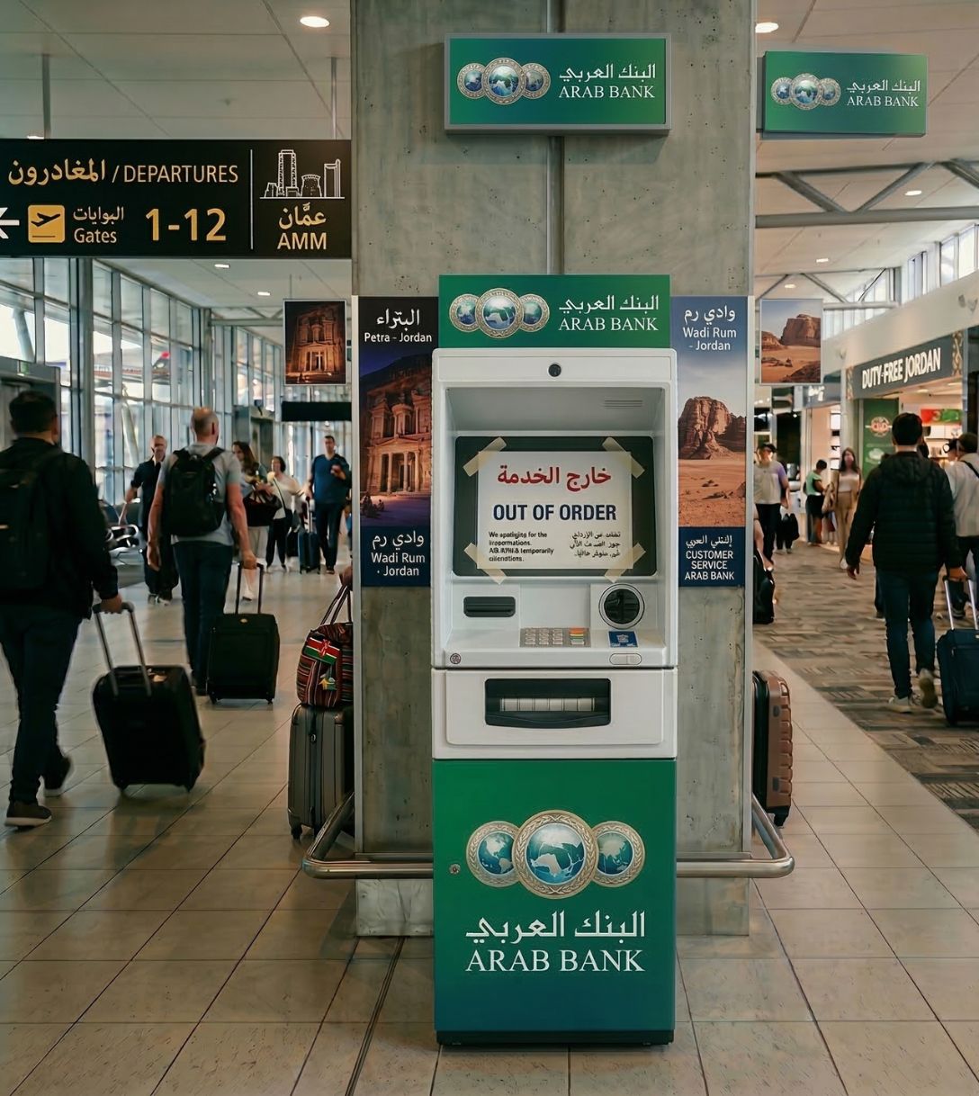 Pinstoring in Jordanië