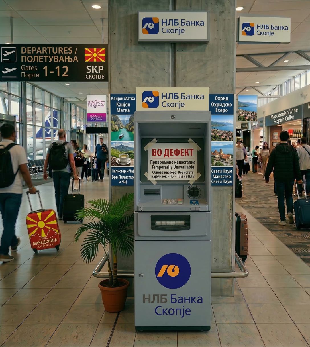 Pinstoring in Noord-Macedonië