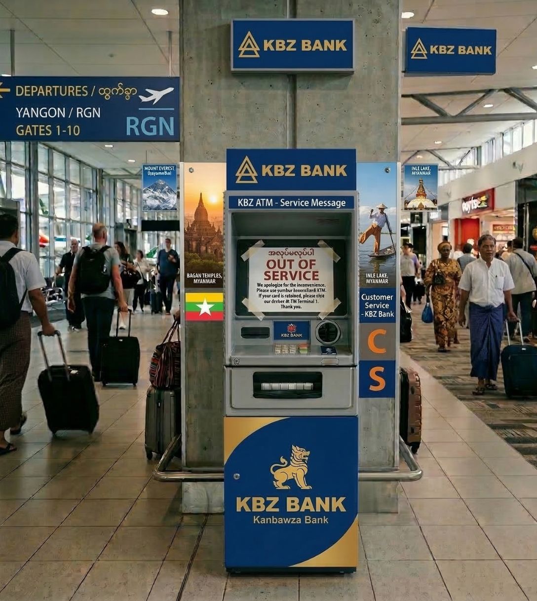 Pinstoring in Myanmar