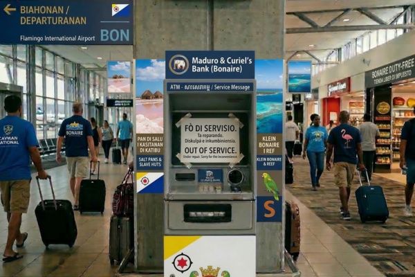 Pinstoring op Bonaire