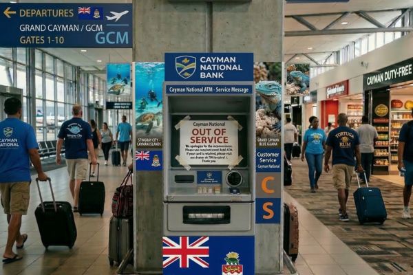 Pinstoring op de Kaaimaneilanden